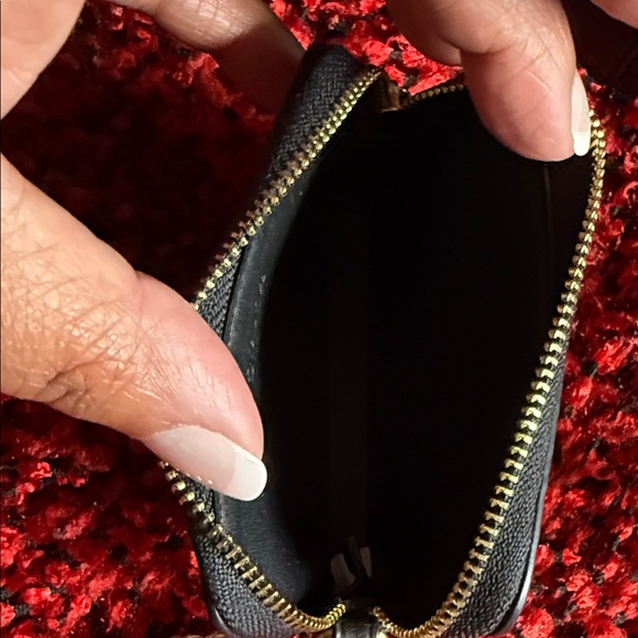 Coach Black Leather Crossbody Camera Bag and  small wallet Set - Picture 6 of 8